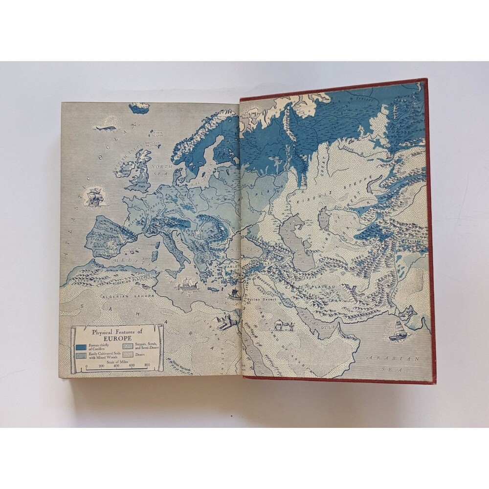 Foundations of Western Civilization (1939) by Bossenbrook, Johannesen Vintage HC - Picture 13 of 13